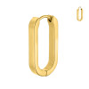 Ring Earring Rectangular, lobe