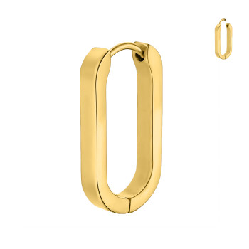 Ring Earring Rectangular