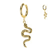 Piercing Orecchio con Ciondolo Serpente