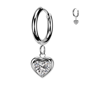 Cerchio Clicker con Cuore Pendente