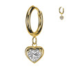 Cerchio Clicker con Cuore Pendente