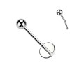 Labret Basic in Titanio- Push In