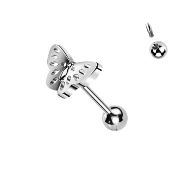 Piercing Labret con Farfalla
