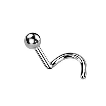 STUD NASO NOSTRIL SFERA IN TITANIO