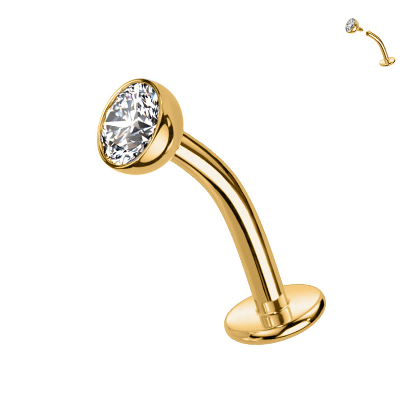 Piercing Ombelico con Cristallo