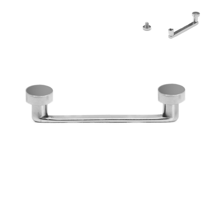 Surface Barbell Sterile in Titanio Φ1.2mm, Dermal