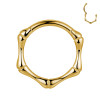 Piercing Cerchio clicker in titanio a Forma di Bamboo