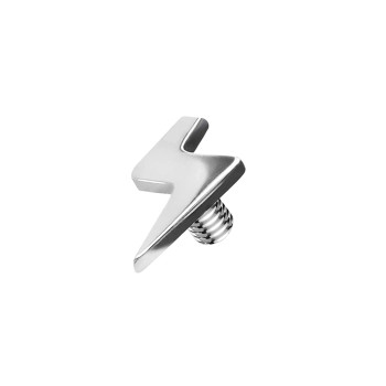 Dermal Top a Forma di Fulmine