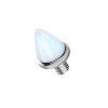 Dermal Top in Titanio con Opale