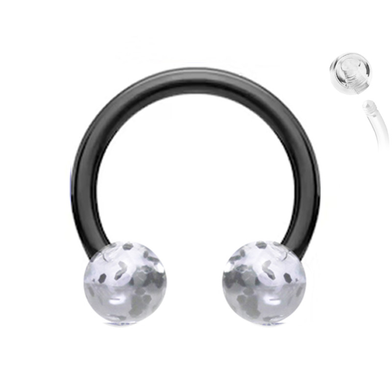 Acrylic horseshoe, Helix