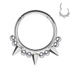 Piercing a Cerchio con Borchie e Palline