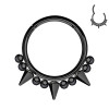 Piercing a Cerchio con Borchie e Palline