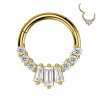 Piercing Cerchio Clicker con Cristalli, Helix