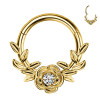 Piercing Cerchio Clicker con Cristalli