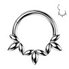 Piercing Cerchio Clicker con Petali