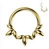Piercing Cerchio Clicker con Petali