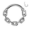 Piercing Cerchio Clicker a Forma di Catena