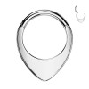 Piercing Cerchio Clicker a Forma di Goccia